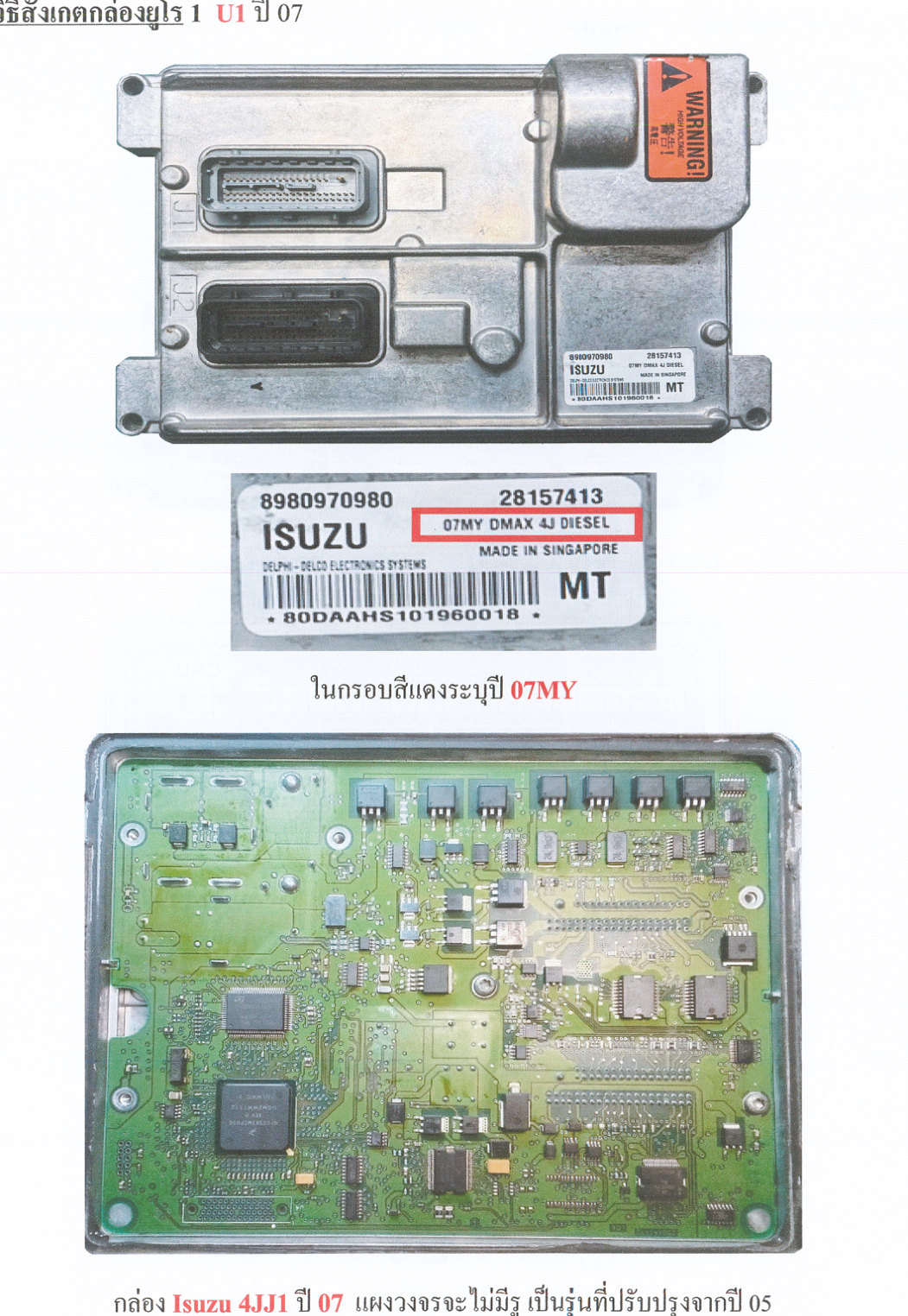 ภาพกล่องและแผงวงจรที่ใช้ประกอบเนื้อหา